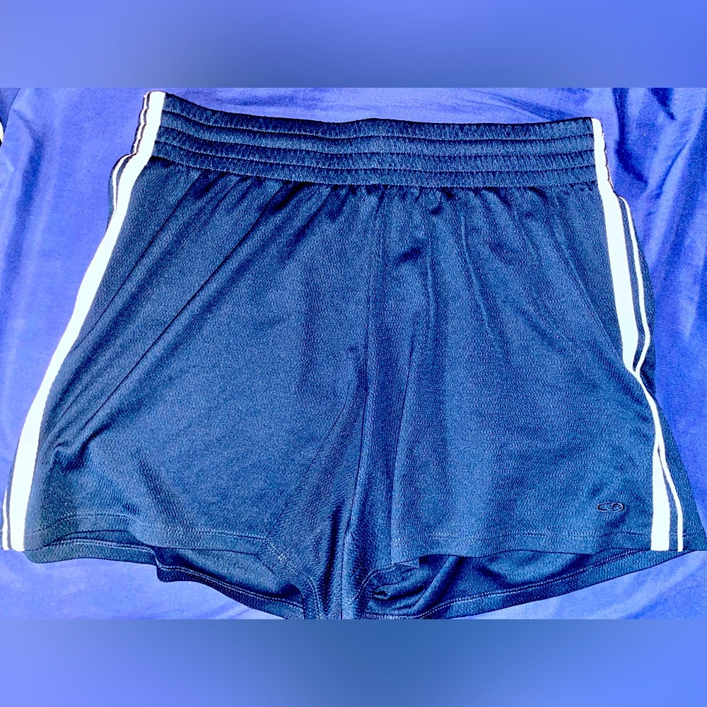 Excellent used condition, navy blue athletic shorts.